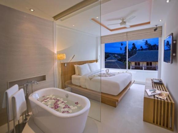 Panu Luxury Beachfront Apartments Bophut Exterior photo